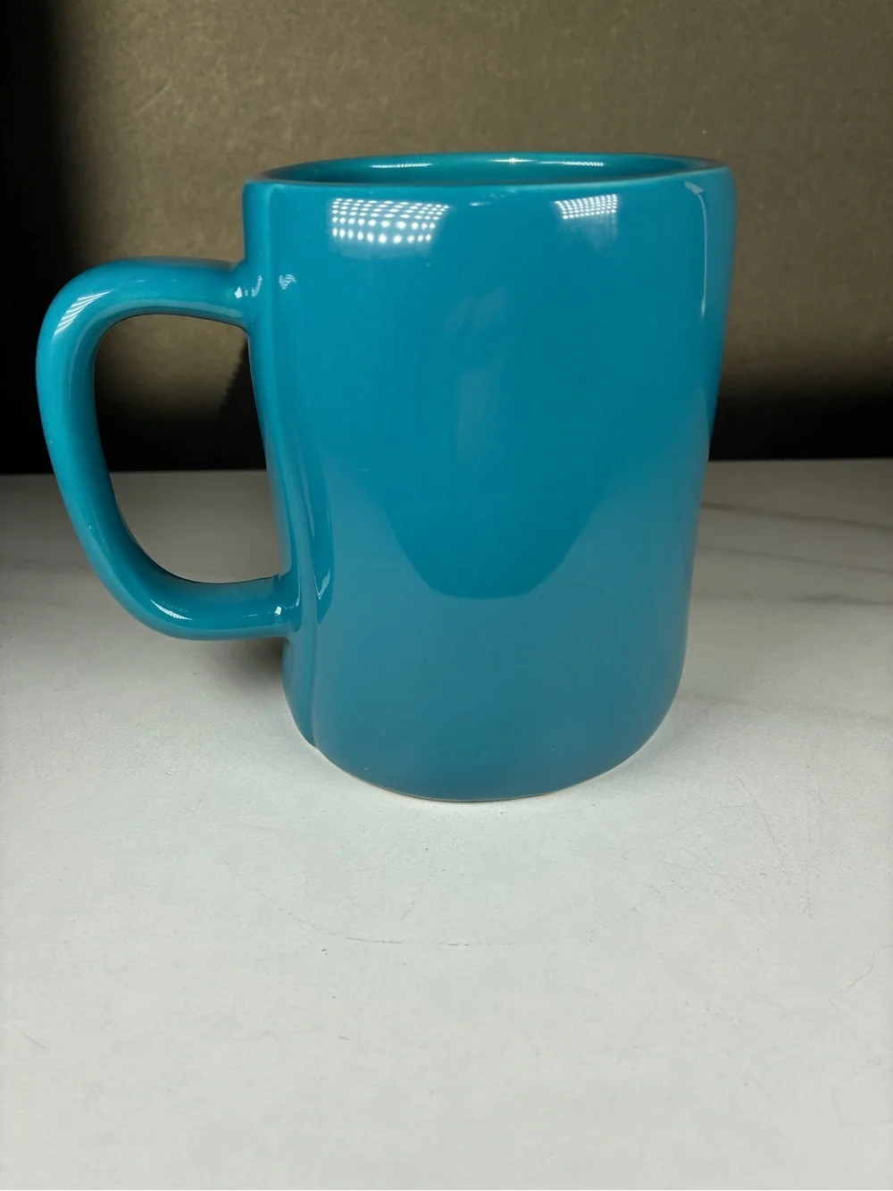 Rae Dunn by Magenta Artisan Collection Teal Witch Please Halloween Coffee Mug